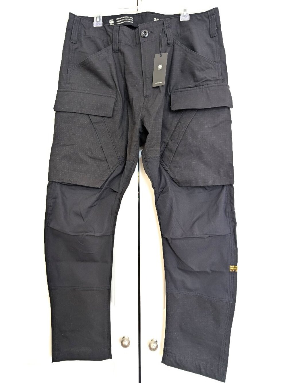 G-Star RAW 3D Regular Tapered Cargo 3.0 Pants Men 36x32 (38x30) Ripstop NWT